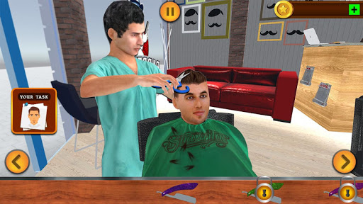 Virtual Barber Shop Simulator: Hair Cut Game 2020 Game for Android -  Download | Cafe Bazaar