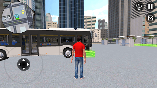 OW Bus Simulator - Gameplay image of android game
