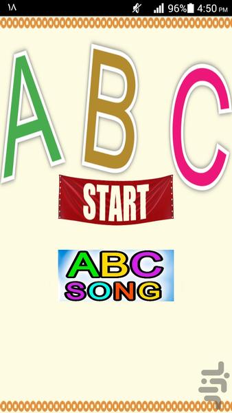 English Alphabet Flashcard for kids - Image screenshot of android app