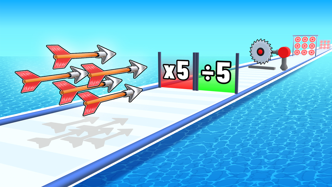 Arrow Run Race: Archery Games - عکس بازی موبایلی اندروید