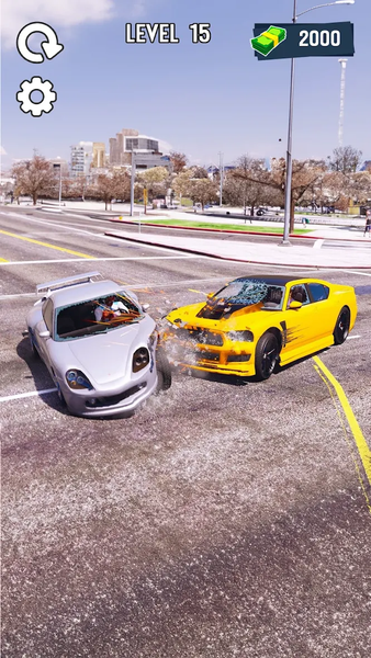 Ultimate Car Crash Game - عکس بازی موبایلی اندروید