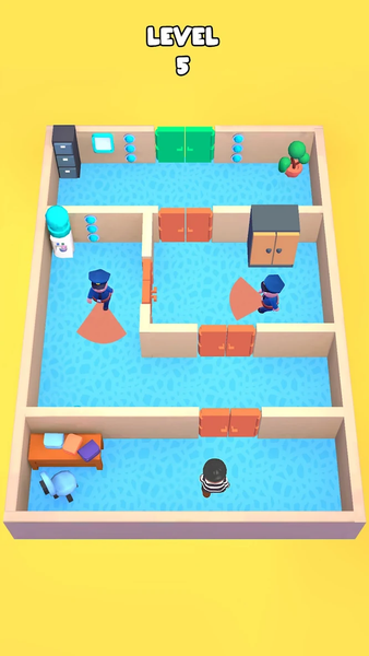 Thief Escape: Run & Rescue - عکس بازی موبایلی اندروید