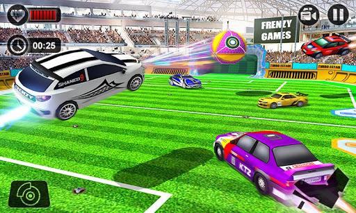 Soccer Car Ball Game - Image screenshot of android app