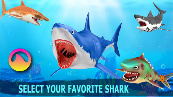 A Shark Survival Games - Gameplay image of android game
