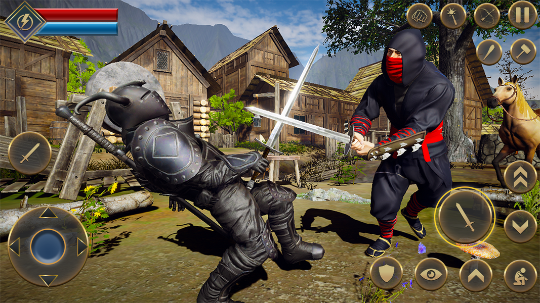 Ninja Assassin Shadow Fighter - Gameplay image of android game