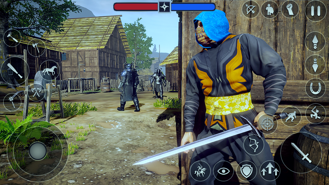 Ninja Samurai Assassin Creed - عکس بازی موبایلی اندروید