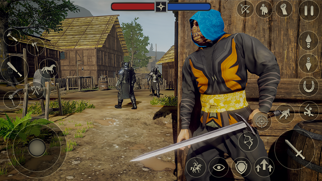 Ninja Samurai Assassin Creed - عکس بازی موبایلی اندروید
