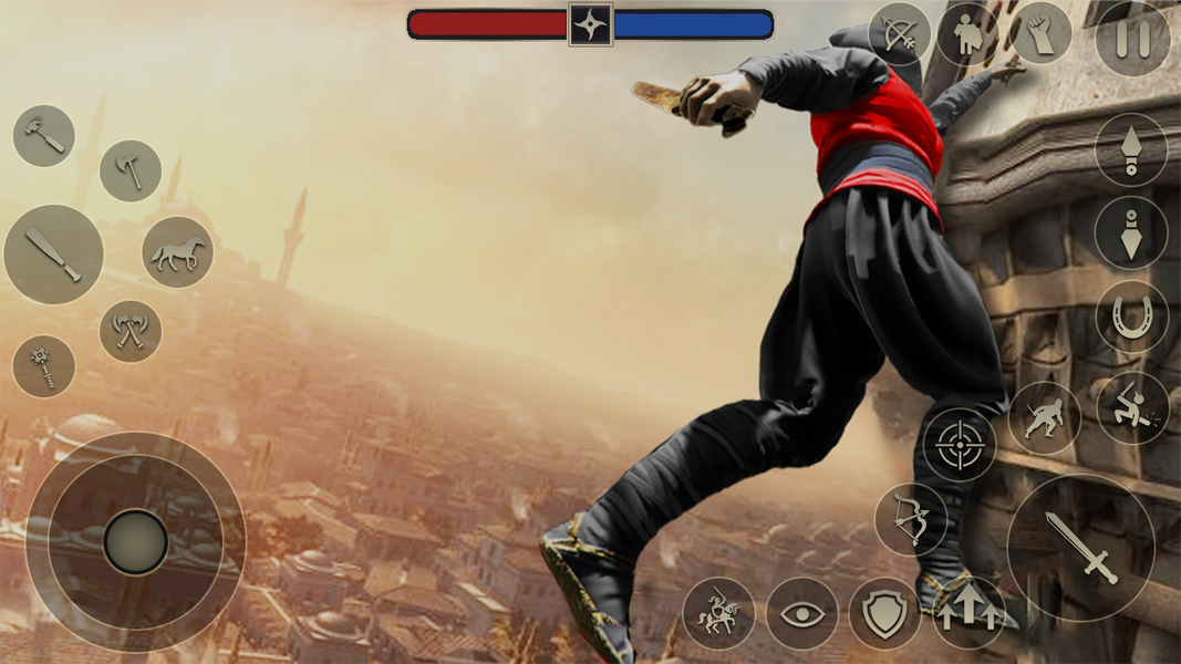 Ninja Samurai Assassin Creed - Gameplay image of android game