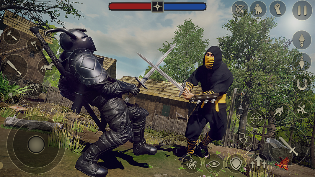 Ninja Samurai Assassin Creed - Gameplay image of android game