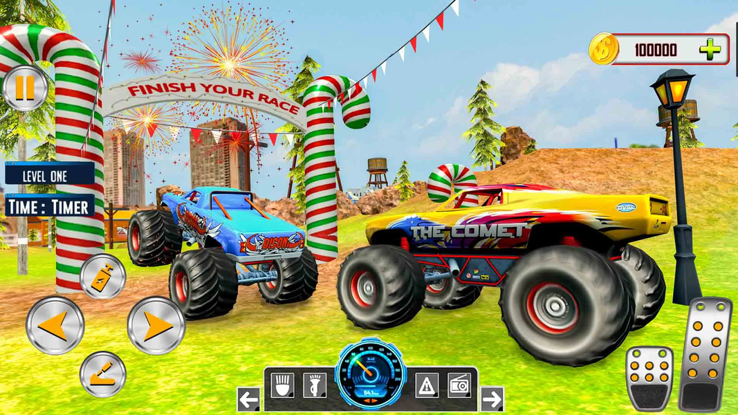 Prado Off Road 4x4 Driving Sim - Gameplay image of android game