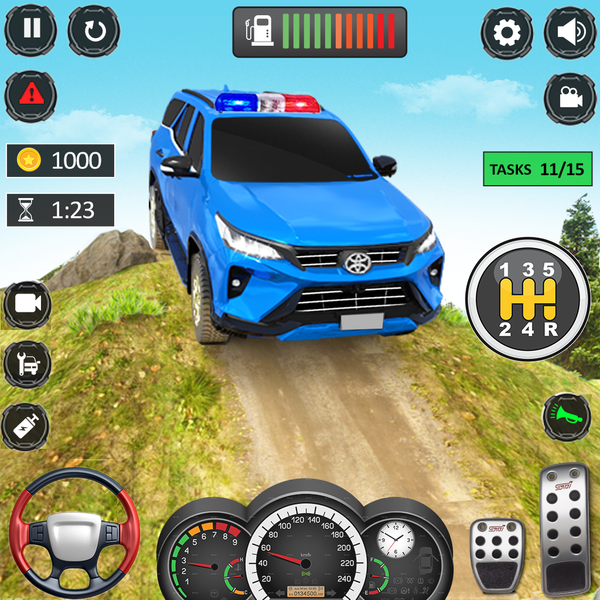 Prado Off Road 4x4 Driving Sim - Gameplay image of android game