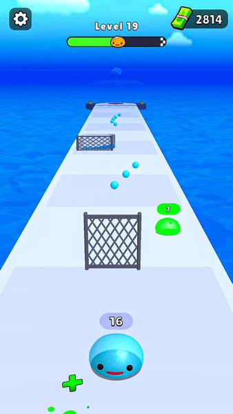 Slime Run Race・Running Games - عکس بازی موبایلی اندروید