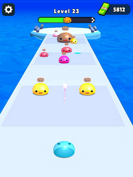 Slime Run Race・Running Games - عکس بازی موبایلی اندروید