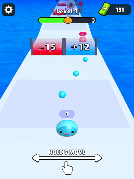 Slime Run Race・Running Games - عکس بازی موبایلی اندروید