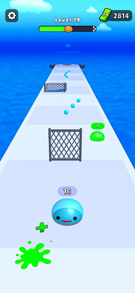 Slime Run Race・Running Games - عکس بازی موبایلی اندروید