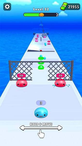 Slime Run Race・Running Games - عکس بازی موبایلی اندروید