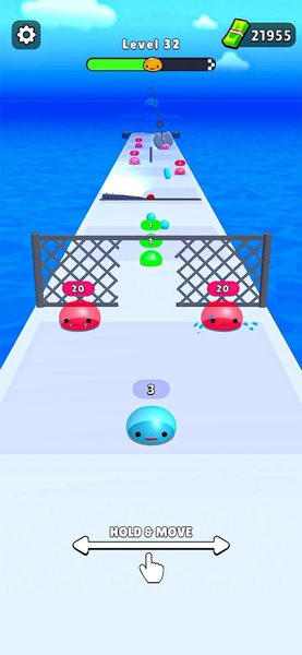 Slime Run Race・Running Games - عکس بازی موبایلی اندروید