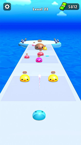 Slime Run Race・Running Games - عکس بازی موبایلی اندروید