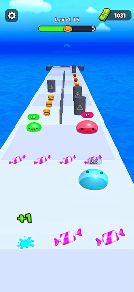 Slime Run Race・Running Games - عکس بازی موبایلی اندروید