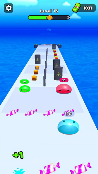 Slime Run Race・Running Games - عکس بازی موبایلی اندروید
