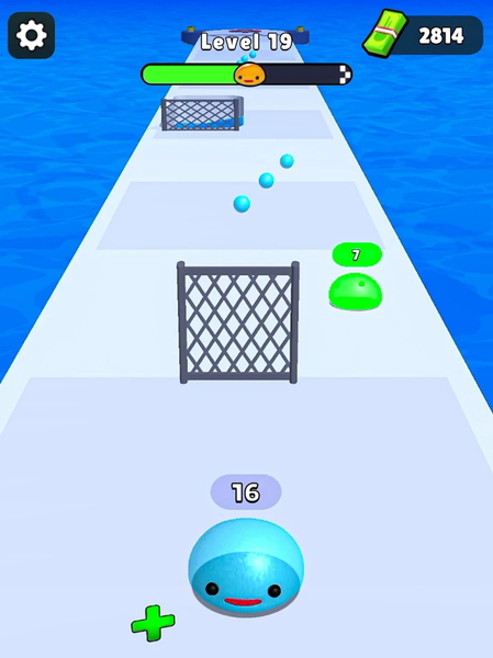 Slime Run Race・Running Games - عکس بازی موبایلی اندروید