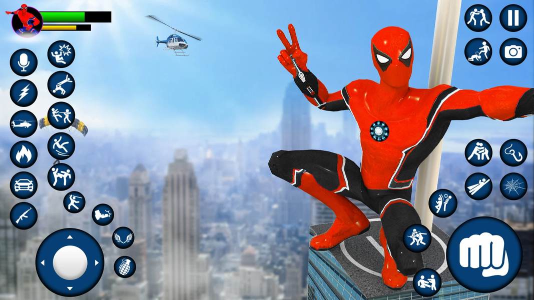 Spider Hero- Superhero Fight - Gameplay image of android game