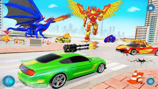 Flying Pigeon Robot Car Game - Image screenshot of android app