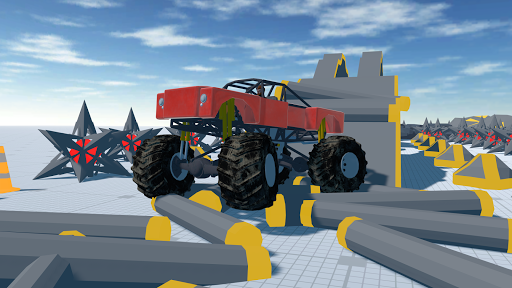 Test Driver: Offroad Simulator - Gameplay image of android game