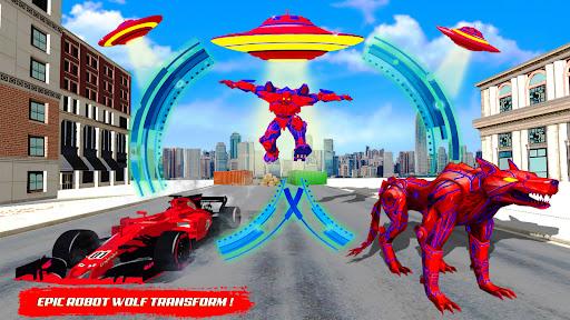 Wolf Robot Car Transform Game - عکس برنامه موبایلی اندروید