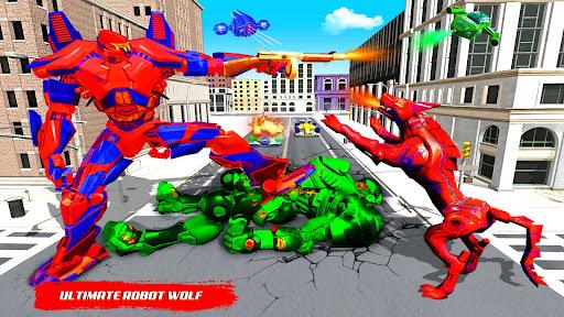 Wolf Robot Car Transform Game - عکس برنامه موبایلی اندروید
