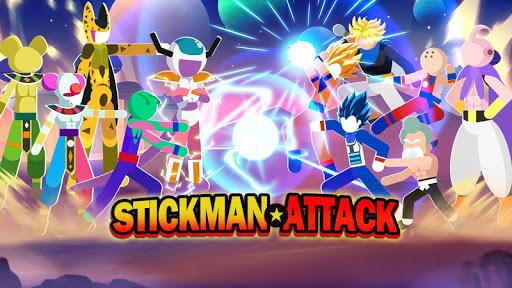 Stickman Attack-Dragon Warrior - عکس بازی موبایلی اندروید