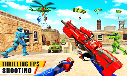 FPS Commando Shooting Robot - Gameplay image of android game