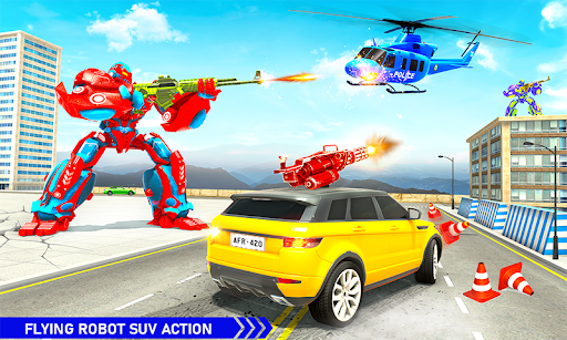 Panda Robot SUV Car Game - عکس بازی موبایلی اندروید