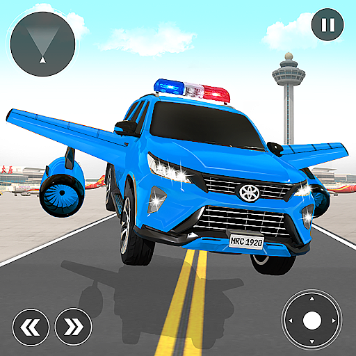 Flying Prado Car Robot Game - عکس برنامه موبایلی اندروید