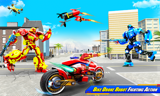 Tiger Robot Moto Bike Game - عکس برنامه موبایلی اندروید