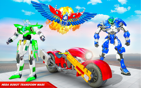 Flying Police Robot Hero Games - عکس بازی موبایلی اندروید