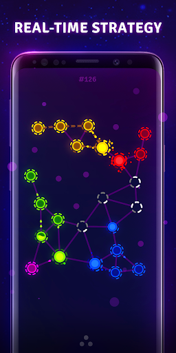 Splash Wars - glow strategy - Gameplay image of android game
