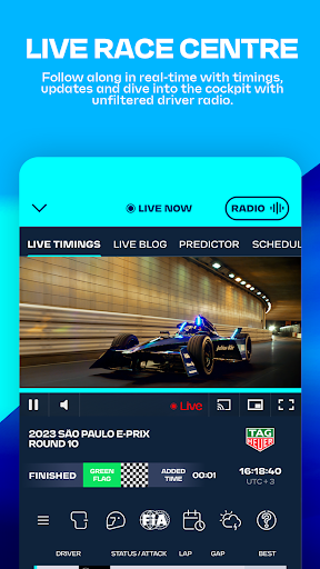 Formula E - عکس برنامه موبایلی اندروید