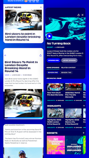 Formula E - عکس برنامه موبایلی اندروید