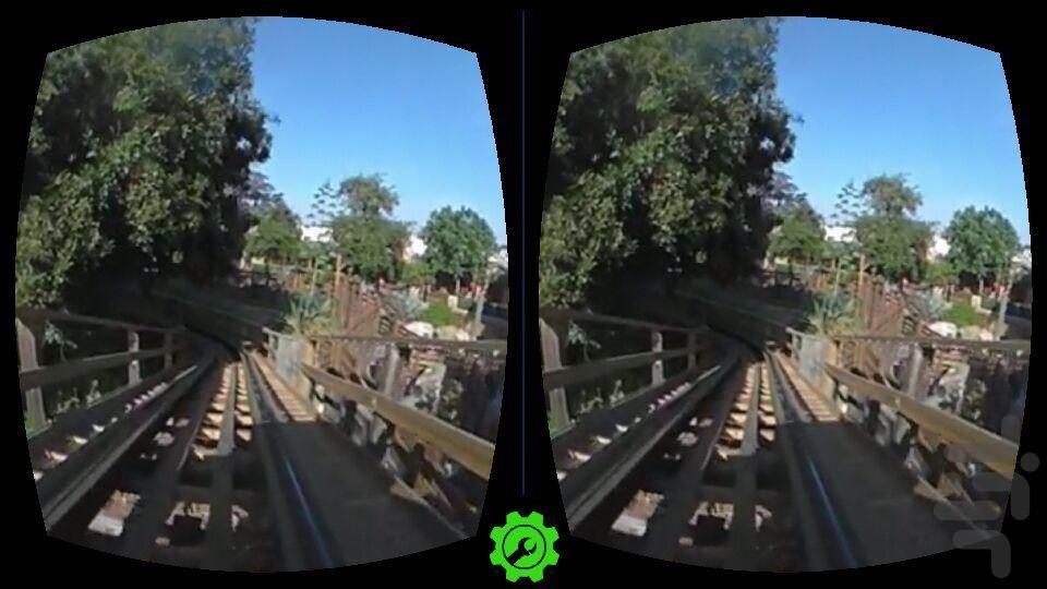 ترن هوایی (واقعیت مجازی) - Image screenshot of android app