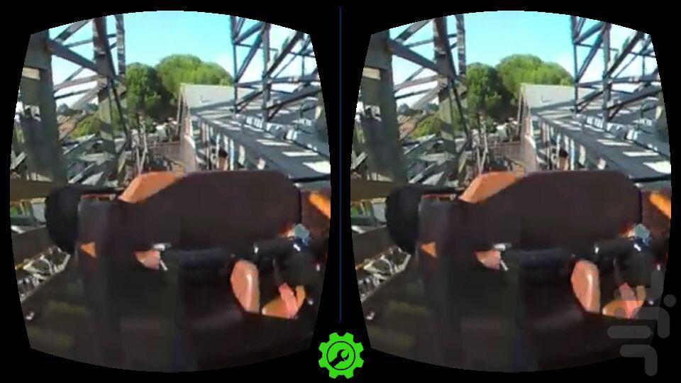 ترن هوایی (واقعیت مجازی) - Image screenshot of android app