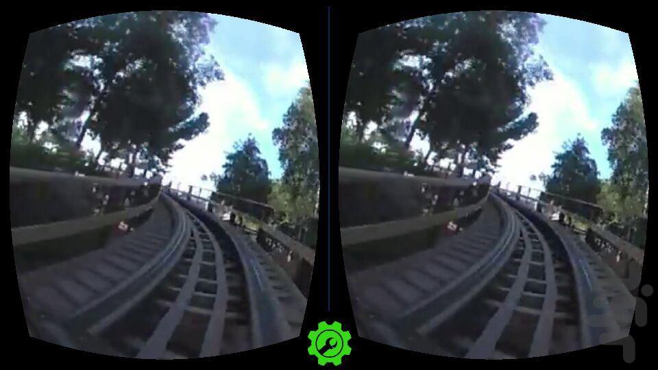 ترن هوایی (واقعیت مجازی) - Image screenshot of android app