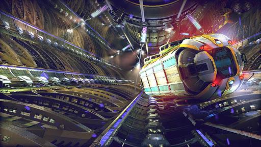 Gravity Train VR - عکس بازی موبایلی اندروید