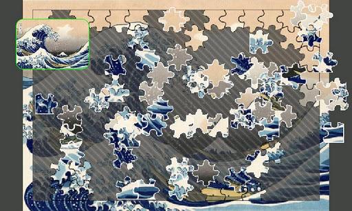 Jigsaroid - Jigsaw Generater - Gameplay image of android game