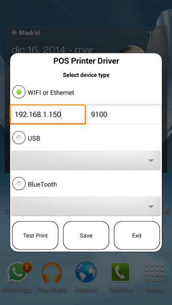 POS PRINTER DRIVER ESC/POS - عکس برنامه موبایلی اندروید