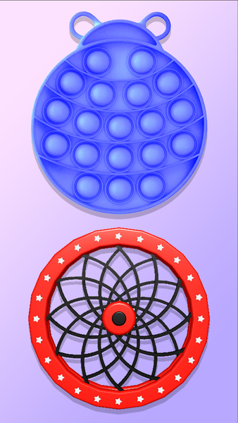 Fidget Toys Set Pop It Bubble - عکس بازی موبایلی اندروید