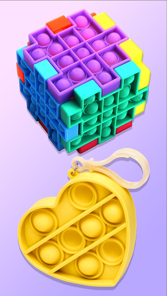 Fidget Toys Set Pop It Bubble - عکس بازی موبایلی اندروید