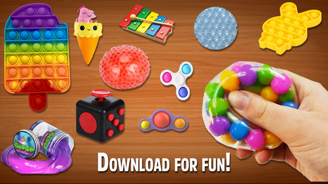 Pop it Fidget: Antistress Game - Gameplay image of android game