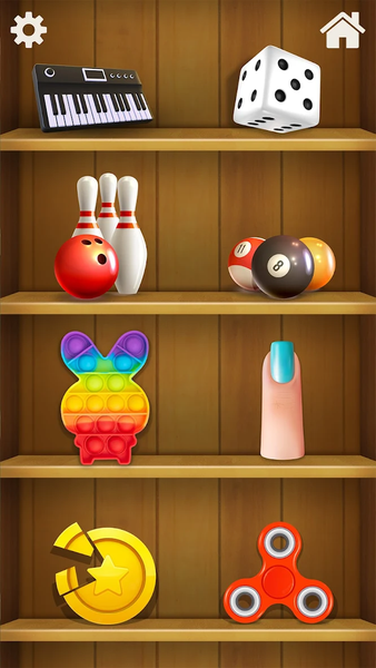 Fidget Toys 3D - Pop it Game - Gameplay image of android game