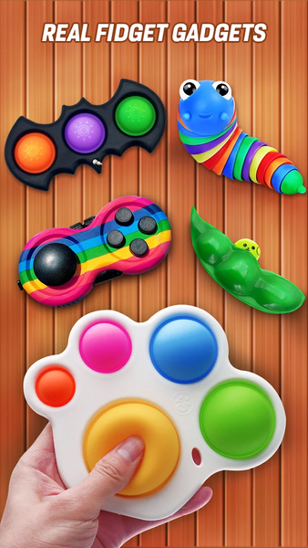 Fidget Toys - Antistress Games - عکس بازی موبایلی اندروید